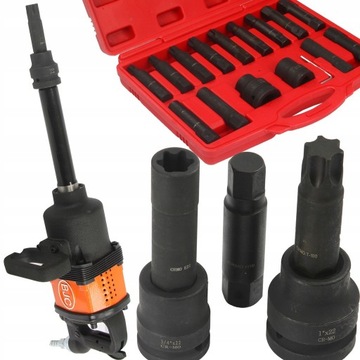 ZESTAW UDAROWY IMBUS TORX 3/4
