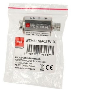 УСИЛИТЕЛЬ ЛИНЕЙНОЙ АНТЕННЫ DVB-T УКВ/УВЧ УНИВЕРСАЛЬНЫЙ.