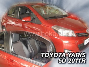 ОБтекатели TOYOTA YARIS III, 2011-20 гг. 5дверный ПЕРЕДНИЙ