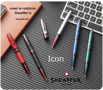Шариковая ручка Sheaffer Icon chrome 9112 + ЧЕХОЛ