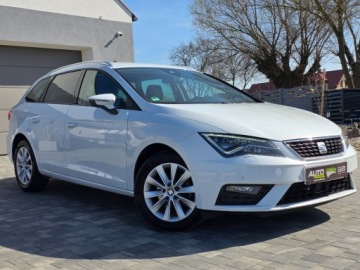 Seat Leon III ST Facelifting 1.6 TDI 115KM 2019 Seat Leon 1.6TDI 116PS Automat Ledy Kamera Sliczny Gwarancja 1.6 Diesel, zdjęcie 2