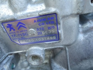 CITROEN C5 AIRCROSS PEUGEOT 3008 SKŘÍŇ ŘAZENÍ