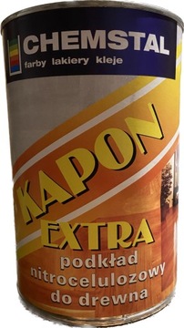 LAKIER KAPON EXTRA 1 L PODKŁAD NITROCELULOZOWY