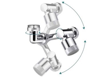 Смеситель для кухни PERLATOR SWIVEL Серебристый удлинитель для смесителя