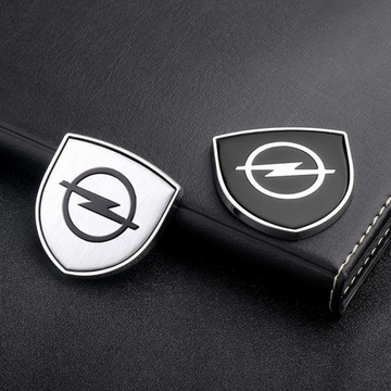 2 наклейки со щитом - логотип Opel