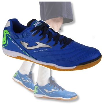 Buty Halowe Męskie Halówki Joma Na Halę Przewiewne Niebieskie r. 43,5