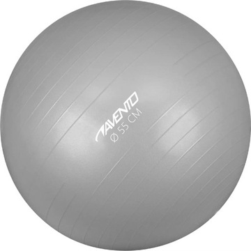 Piłka gimnastyczna do ćwiczeń fitness rehabilitacyjna AVENTO 55cm