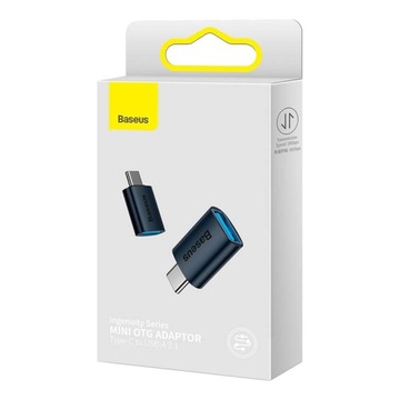 УНИВЕРСАЛЬНЫЙ ФУНКЦИОНАЛЬНЫЙ АДАПТЕР BASEUS USB-C НА USB OTG 3.1 АДАПТЕР
