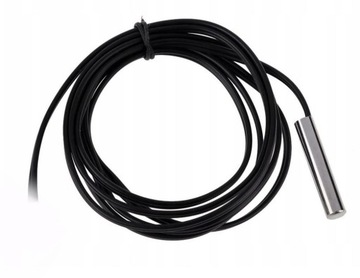 Czujnik NTC 10k 5x25mm z przewodem 5m termistor