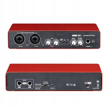 Karta dźwiękowa interfejsu audio UC22 24-bit