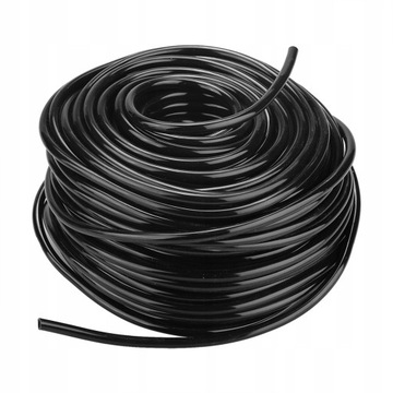 RURA DO NAWADNIANIA PVC WĄŻ 50 m ELASTYCZNA 4MM