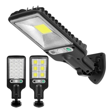 SOLAR LATARNIA LAMPA SOLARNA ULICZNA 30LEDS COB