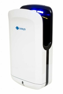 SANJO SLIM JET BIAŁA - SUSZARKA DO RĄK | KIESZENIOWA | 7-10s | 2000W