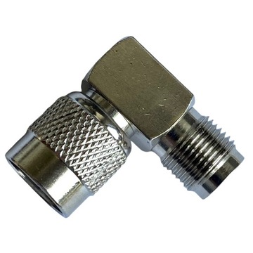 Adapter TNC wtyk / TNC wtyk KĄTOWY