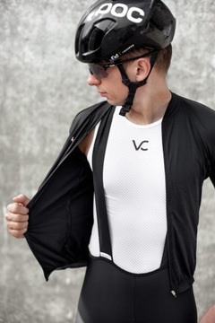 Potówka rowerowa base layer męska biała VC - XL
