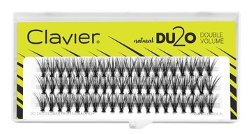 Clavier Natural DU2O Пучки ресниц двойного объема 8 мм