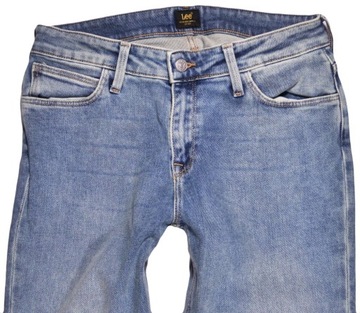 LEE spodnie REGULAR blue jeans ELLY _ W27 L31