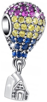 CHARMS Koralik Zawieszka BALON PAVE Trusky