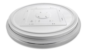 СВЕТИЛЬНИК ДЛЯ ВАННОЙ СВЕТОДИОДНЫЙ ПОТОЛОЧНЫЙ СВЕТИЛЬНИК 24ВТ IP44 ДЕКОРАТИВНЫЙ С ХРОМИРОВАННЫМИ ПОЛОСАМИ