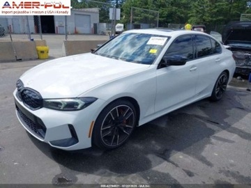 BMW Seria 3 G20-G21 2023 BMW Seria 3 2023 BMW 3 Series M340i Sedan 3.0 Benzyna 382KM