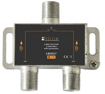 Rozgałęźnik spliter F-2W do TV / satelity LB0037 L