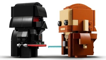 LEGO BrickHeadz 10+ ЗВЕЗДНЫЕ ВОЙНЫ ОБИ-ВАН КЕНОБИ и ДАРТ ВЕЙДЕР 40547