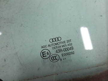 AUDI Q5 8R 09R SKLO (OKNO) DVEŘE LEVÝ PŘEDNÍ