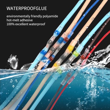 ТРУБНЫЕ СОЕДИНИТЕЛИ, ТЕРМОУСТАНОВОЧНАЯ РУБАШКА, Водонепроницаемый КАБЕЛЬ, НАБОР ИЗ 50 ШТ.