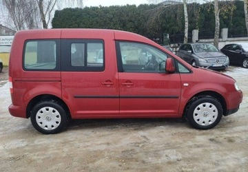 Volkswagen Caddy III Kombi 1.9 TDI 75KM 2007 Volkswagen Caddy Life Osobowy Klimatyzacja 2 kpl. Kol Okazja 1.9 Diesel, zdjęcie 9