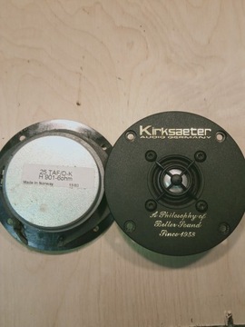 2x SEAS 25TAF/D-K 6 ohm