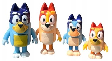 НАБОР БОЛЬШИХ СИНИХ ФИГУРОК БИНГО - 8 ШТ. BLUE FAMILY