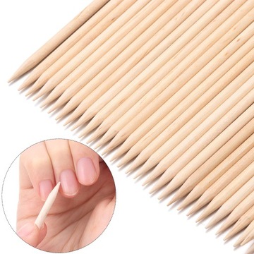 100 patyczek drewniany do manicure i pedicure 11cm
