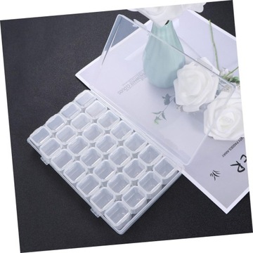 28 коробок с инструментами для дизайна ногтей в футляре для маникюра