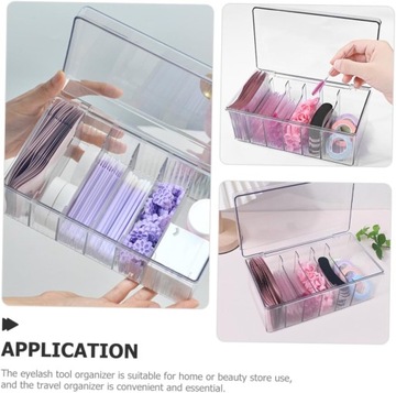 Органайзер для палитры теней для век, держатель для инструментов для макияжа, коробка
