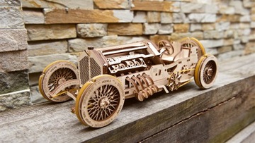 UGEARS Auto U-9 Гран-при 3D модель-пазл