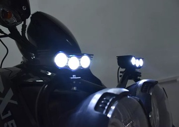 МОТОЦИКЛ ГАЛОГЕННЫЙ 30W 2400LM 3 РЕЖИМА СВЕТА