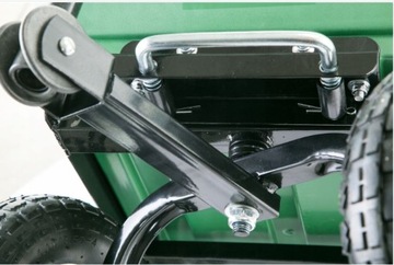 4-КОЛЕСНАЯ САДОВАЯ ТРАНСПОРТНАЯ ТЕЛЕЖКА 200кг 75л.