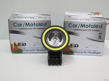 2 X МОЩНЫЕ ГАЛОГЕННЫЕ кольцевые рабочие лампы для мотоциклов