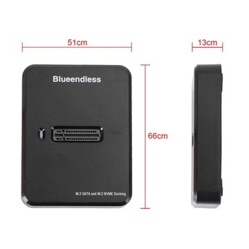 ДОК-СТАНЦИЯ SSD NVME M.2 SATA USB 3.1 АДАПТЕР TYPE-C