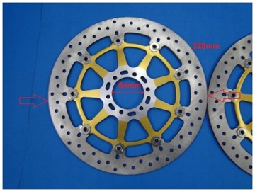 APRILIA RSV 1000 Tuono Disc и тормоза Brembo