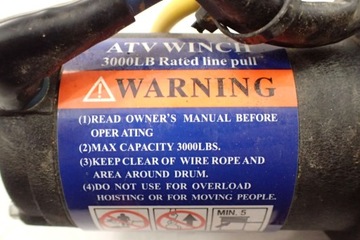 CF Moto 625 2022- Лебедка