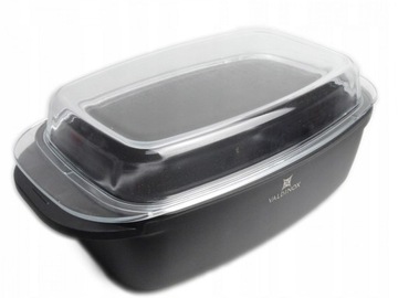 Сковорода с крышкой Гусиница с антипригарным покрытием Valdinox Expert 5,7л