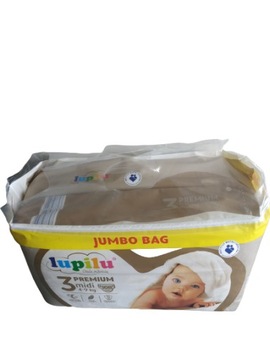 Pieluszki Lupilu Premium Rozmiar 3 108 szt.
