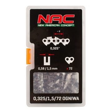 ŁAŃCUCH DO PIŁY NAC ŁAŃCUCH PIŁY NAC 45CM 18