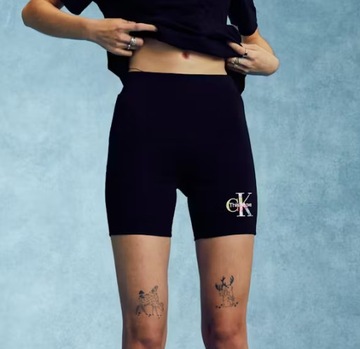 Calvin Klein spodenki damskie krótkie szorty kolarskie rozmiar S