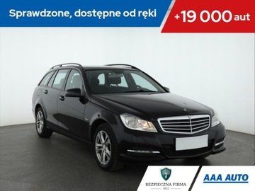 Mercedes Klasa C W204 Kombi T204 1.8 180 CGI BlueEFFICIENCY 156KM 2011 Mercedes C C 180, Automat, Navi, Klima
