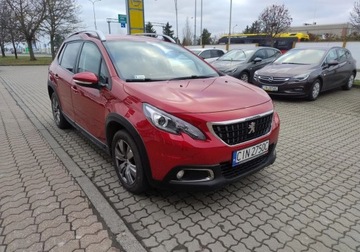 Peugeot 2008 I SUV Facelifting 1.2 PureTech 110KM 2019 Peugeot 2008 Signature salon Polska bezwypadkowy bogate wyposazenie 1.2, zdjęcie 8