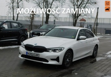 BMW Seria 3 G20-G21 2021 BMW Seria 3 2.0D z Gwarancja Line Shadow Model 2022r 2.0 Diesel 150KM