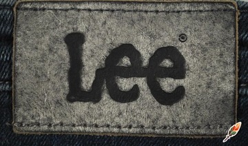 LEE spodnie LOW blue JEANS skinny LYNN W28 L33