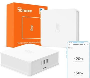 Sonoff Czujnik Temperatury i Wilgotności Zigbee SNZB-02 eWeLink + Bateria